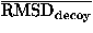 overline(RMSD<sub>decoy</sub>)